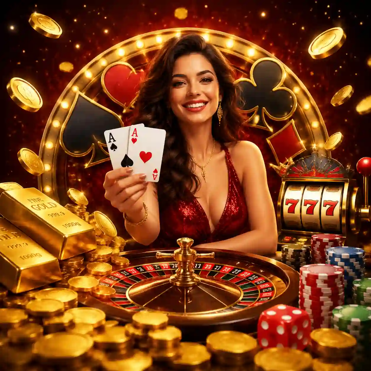 Cassino ao vivo com dealer de blackjack